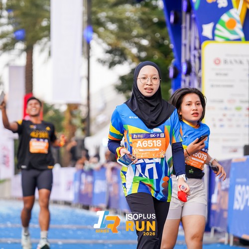 Race photo from ISOPLUS RUN 2026 - JAKARTA