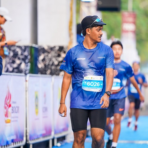 Race photo from BOGORUN 2026