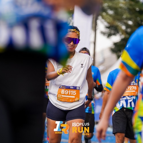 Race photo from ISOPLUS RUN 2026 - JAKARTA
