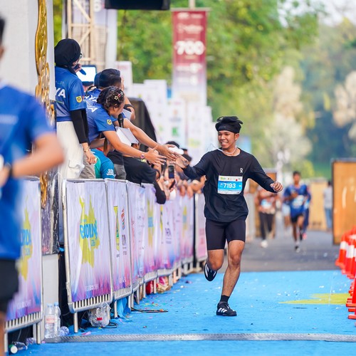 Race photo from BOGORUN 2026