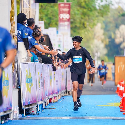 Race photo from BOGORUN 2026