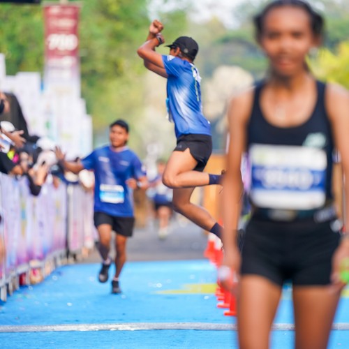 Race photo from BOGORUN 2026