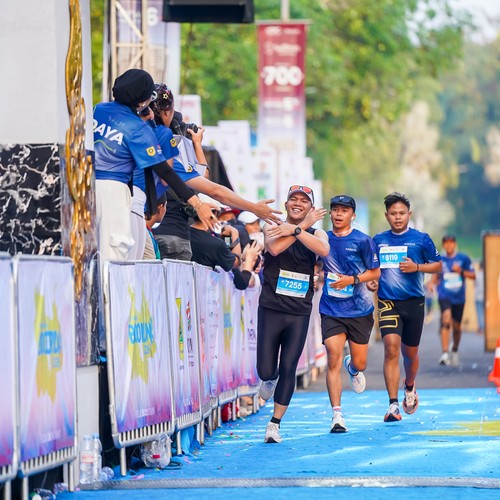 Race photo from BOGORUN 2026