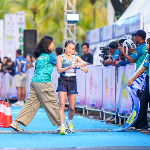 Race photo from BOGORUN 2026
