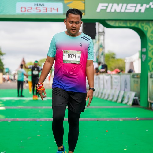 Race photo from ARUTMIN BORNEO RUN 2025