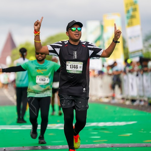 Race photo from ARUTMIN BORNEO RUN 2025