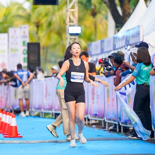 Race photo from BOGORUN 2026