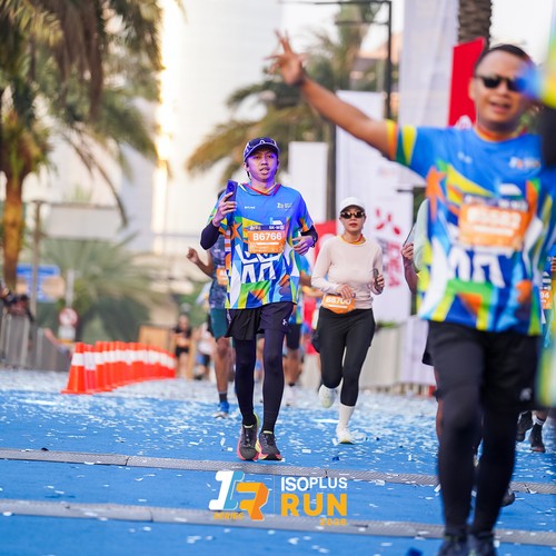Race photo from ISOPLUS RUN 2026 - JAKARTA