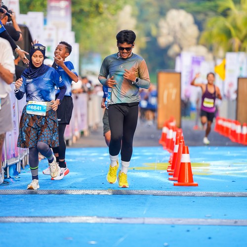 Race photo from BOGORUN 2026