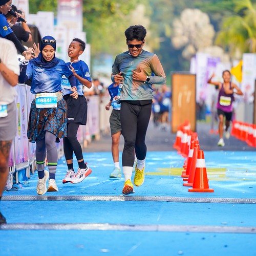 Race photo from BOGORUN 2026