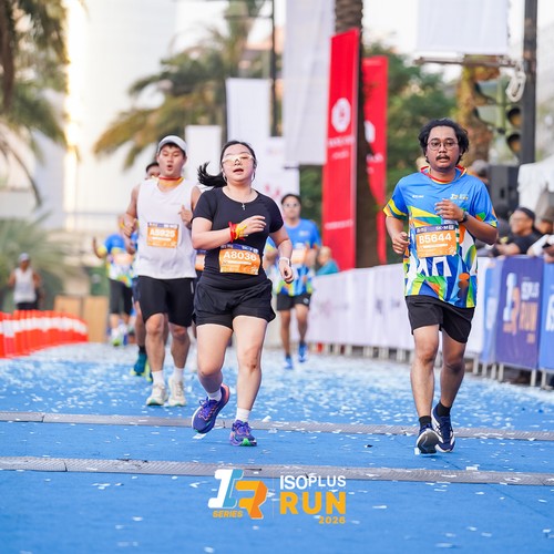 Race photo from ISOPLUS RUN 2026 - JAKARTA