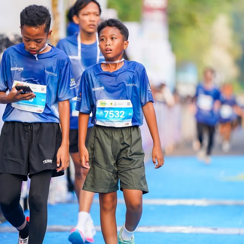Race photo from BOGORUN 2026