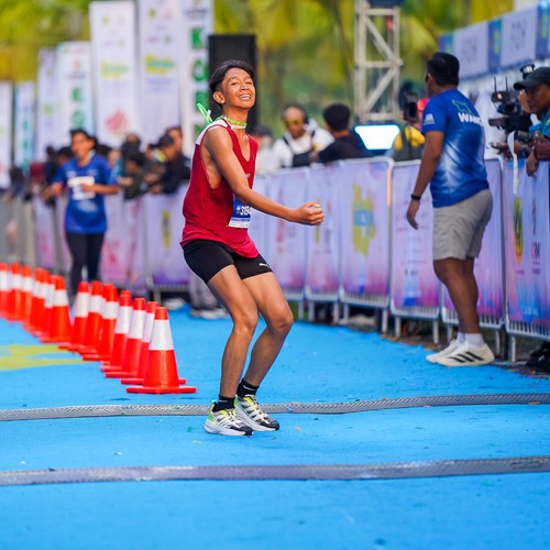 Race photo from BOGORUN 2026