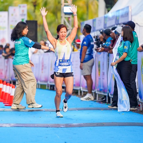 Race photo from BOGORUN 2026