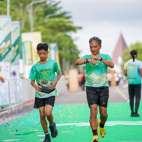 Race photo from ARUTMIN BORNEO RUN 2025