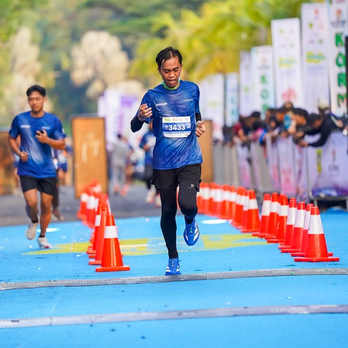 Race photo from BOGORUN 2026