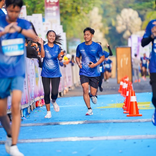 Race photo from BOGORUN 2026