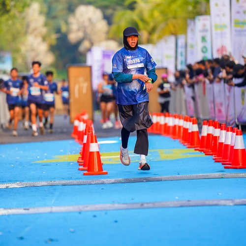 Race photo from BOGORUN 2026