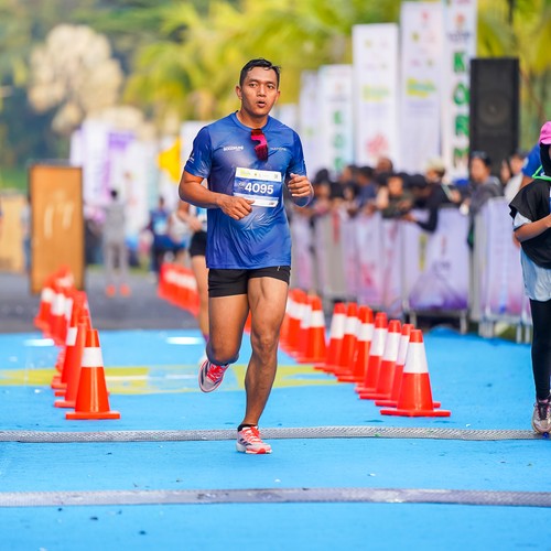Race photo from BOGORUN 2026