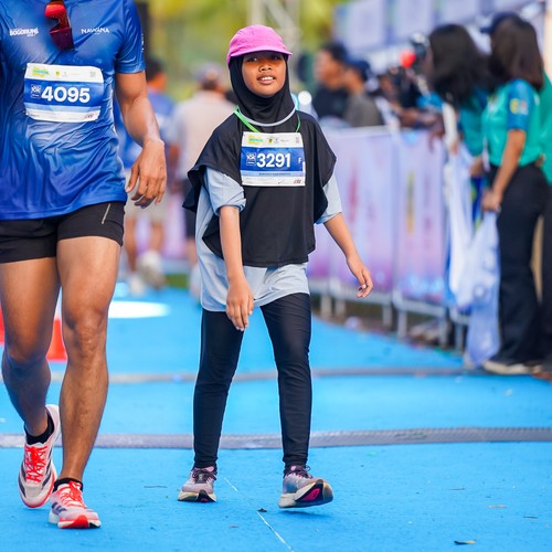 Race photo from BOGORUN 2026