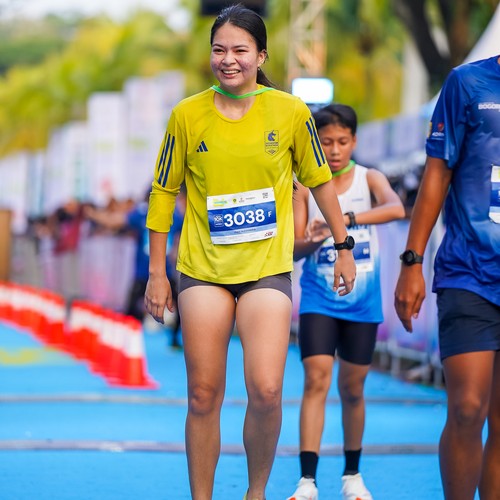 Race photo from BOGORUN 2026