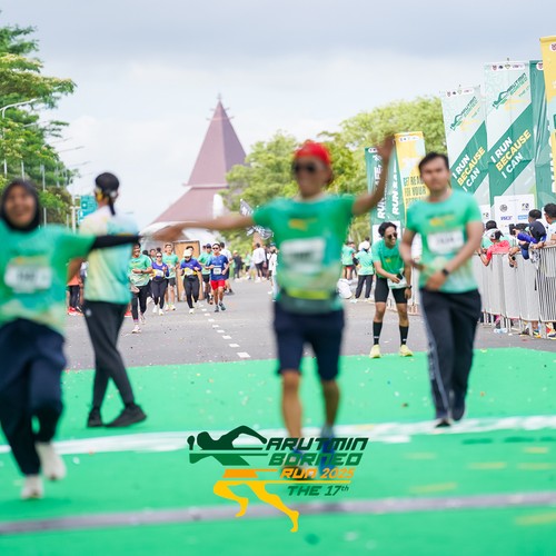 Race photo from ARUTMIN BORNEO RUN 2025