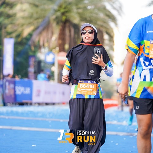 Race photo from ISOPLUS RUN 2026 - JAKARTA