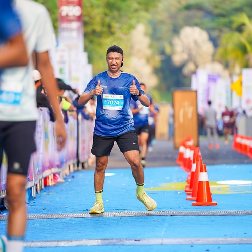 Race photo from BOGORUN 2026