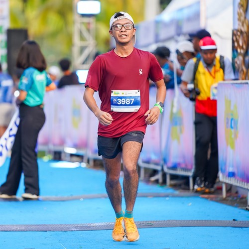 Race photo from BOGORUN 2026