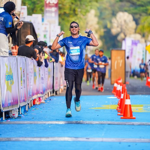Race photo from BOGORUN 2026
