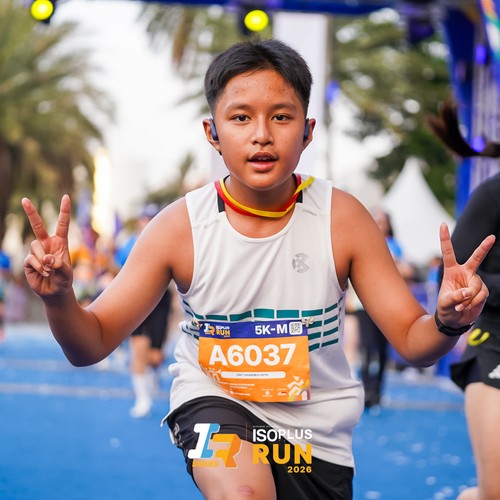 Race photo from ISOPLUS RUN 2026 - JAKARTA