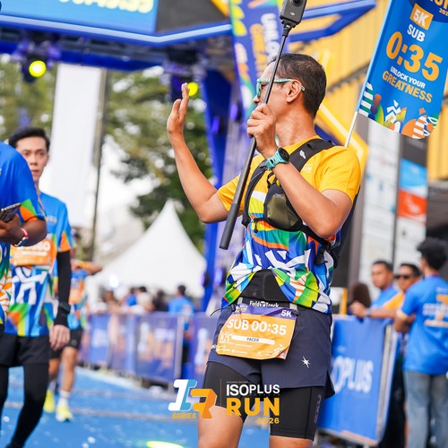 Race photo from ISOPLUS RUN 2026 - JAKARTA