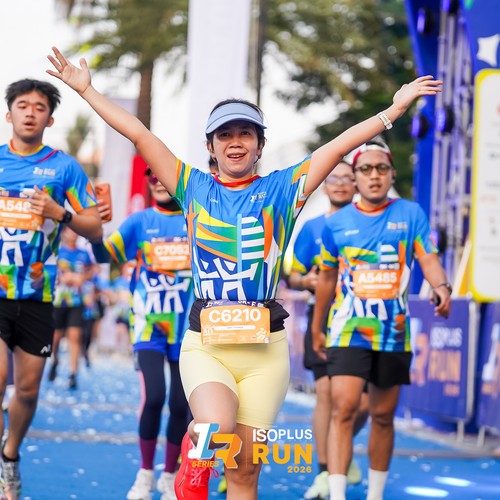Race photo from ISOPLUS RUN 2026 - JAKARTA