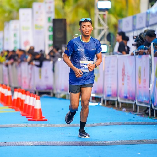 Race photo from BOGORUN 2026