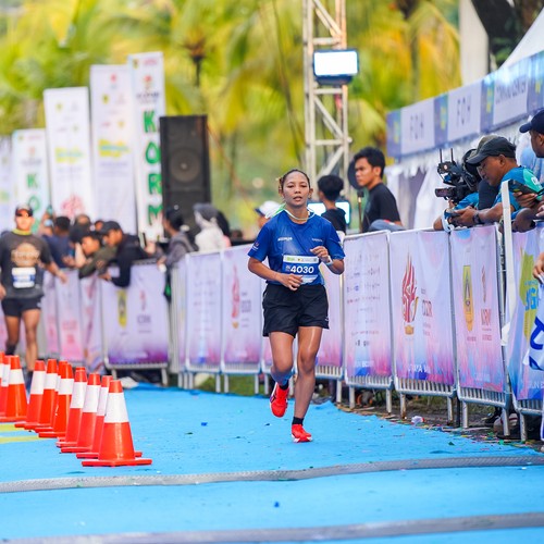 Race photo from BOGORUN 2026