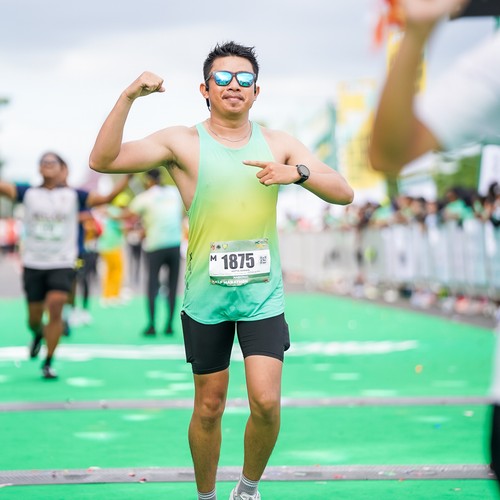 Race photo from ARUTMIN BORNEO RUN 2025