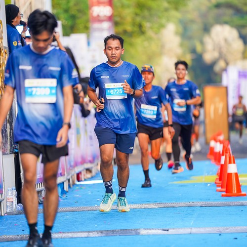 Race photo from BOGORUN 2026