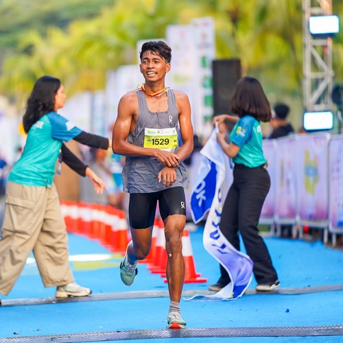 Race photo from BOGORUN 2026