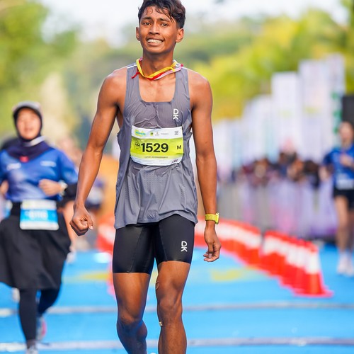 Race photo from BOGORUN 2026