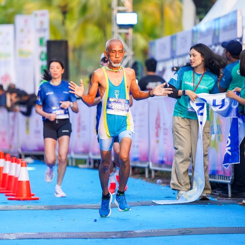 Race photo from BOGORUN 2026