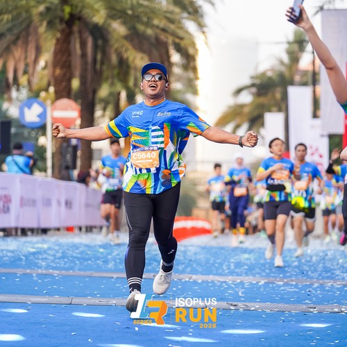 Race photo from ISOPLUS RUN 2026 - JAKARTA