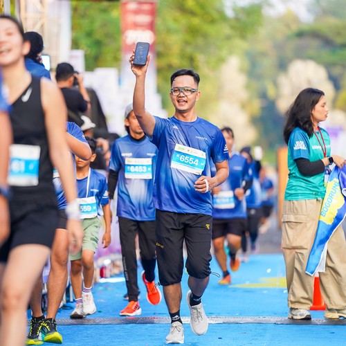Race photo from BOGORUN 2026
