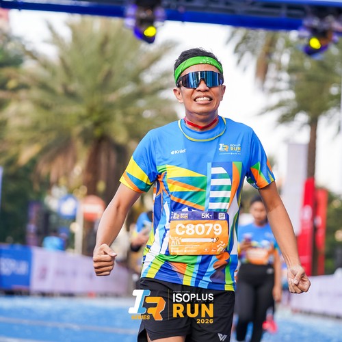 Race photo from ISOPLUS RUN 2026 - JAKARTA