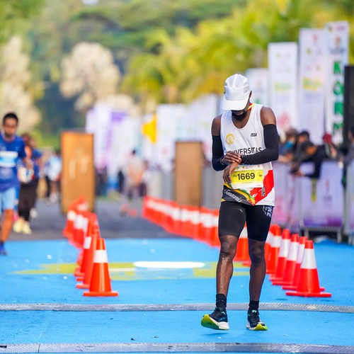 Race photo from BOGORUN 2026