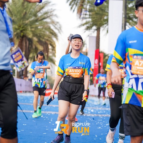 Race photo from ISOPLUS RUN 2026 - JAKARTA