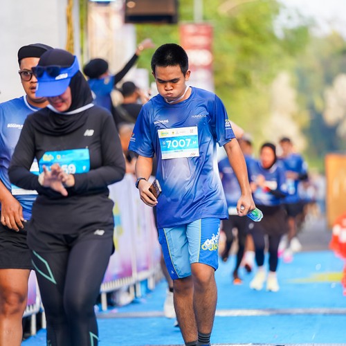 Race photo from BOGORUN 2026