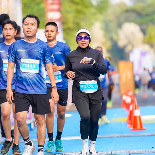 Race photo from BOGORUN 2026