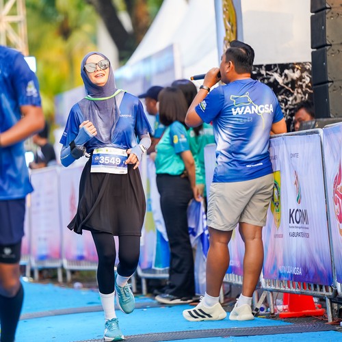 Race photo from BOGORUN 2026