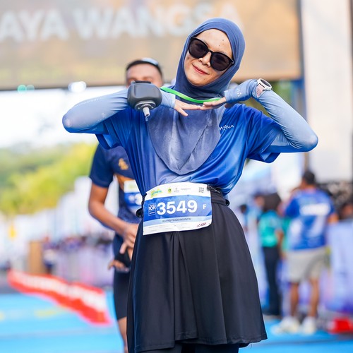 Race photo from BOGORUN 2026