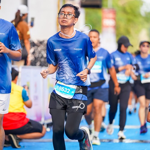 Race photo from BOGORUN 2026